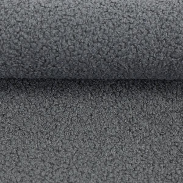 Teddy Boucle Kodiak Dunkelgrau von Swafing